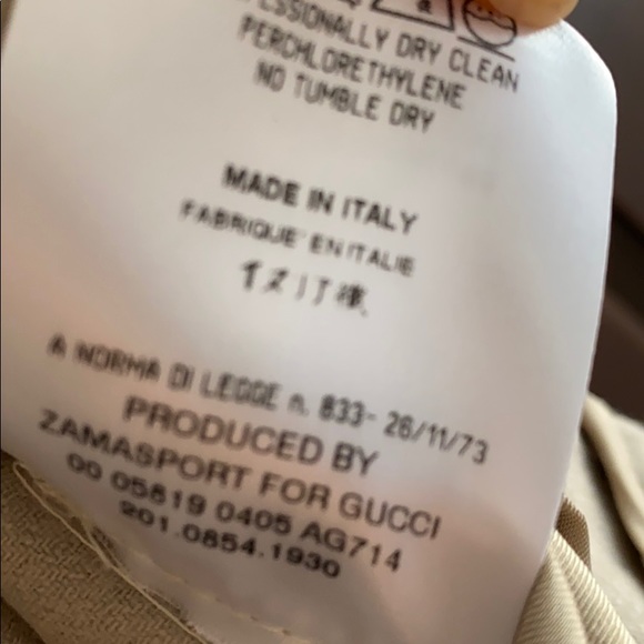 Gucci Light Wool Pants - Picture 7 of 7